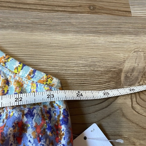 Daily Practice Anthropologie High Neck Treasure Midi Dress Size 3X Ruched NEW - Picture 6 of 12